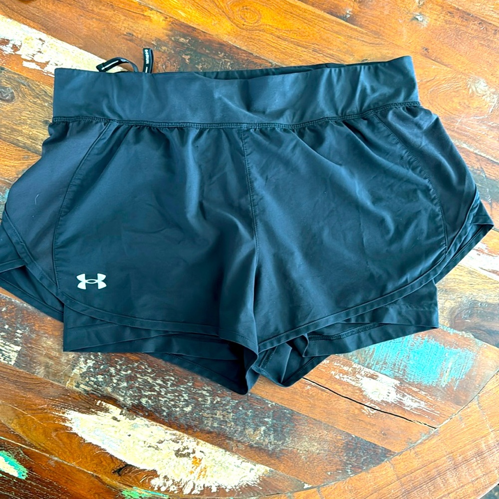 Under Armour HeatGear Black Shorts